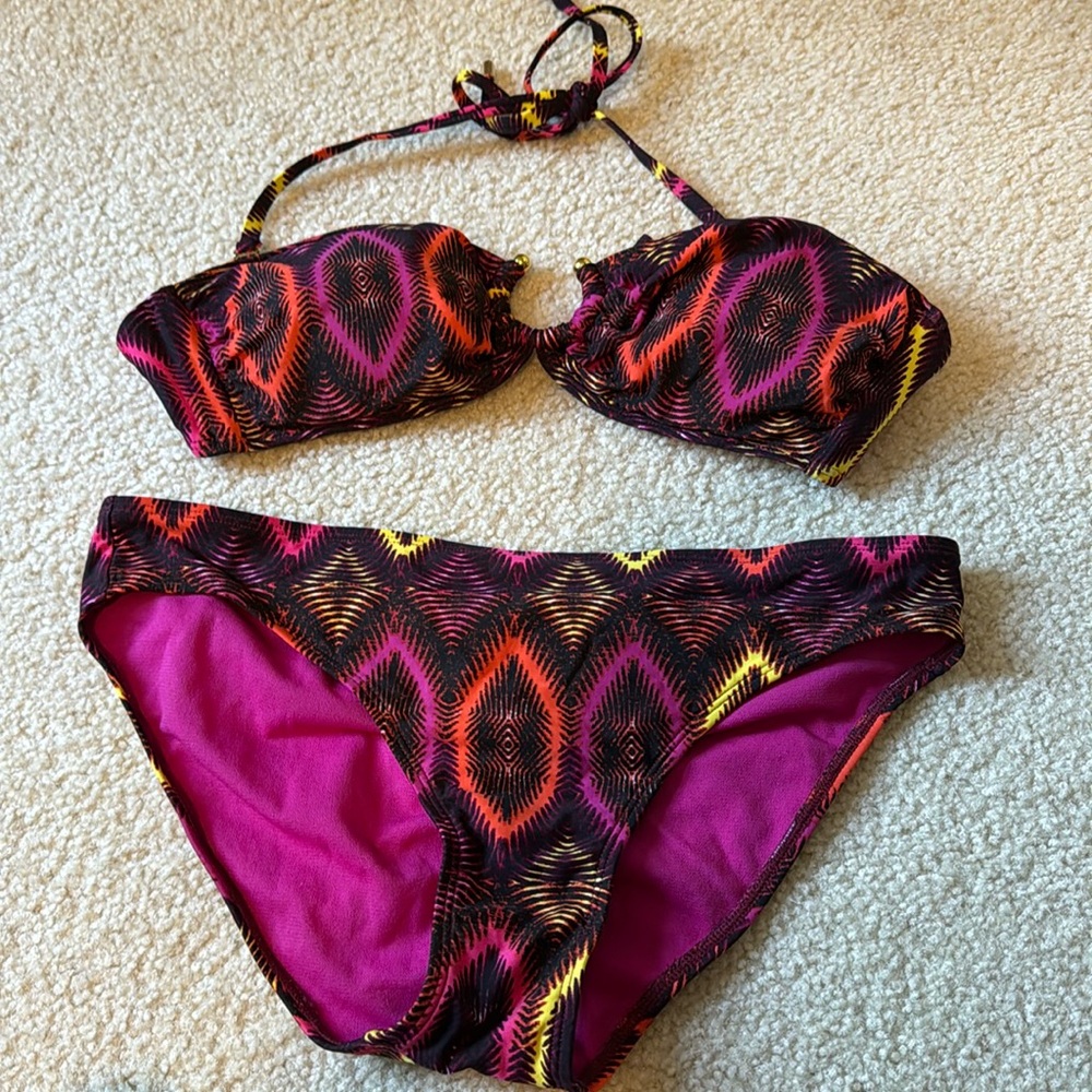 Laundry by Shelli Segal Multicolor Bikini